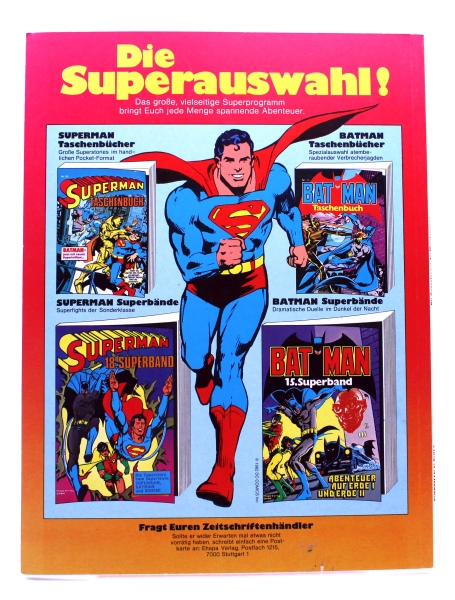 DC Comics Superman Comic Album Nr. 3: Die Gangster aus der Phantomzone von Ehapa